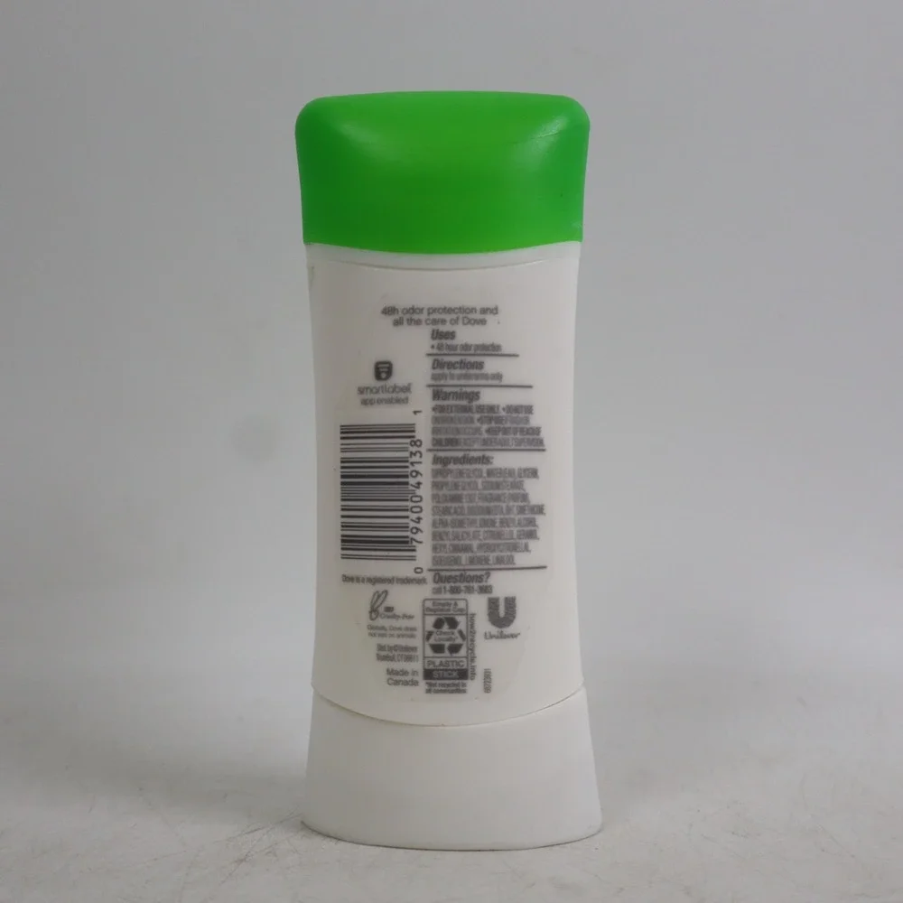 2 PACK Dove Teens Melon Punch Aluminum Free Deodorant Moisturizes 2.6 oz Each